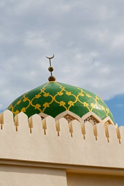 Umman muscat oteli eski Camii Minare ve din gökyüzü temizleyin