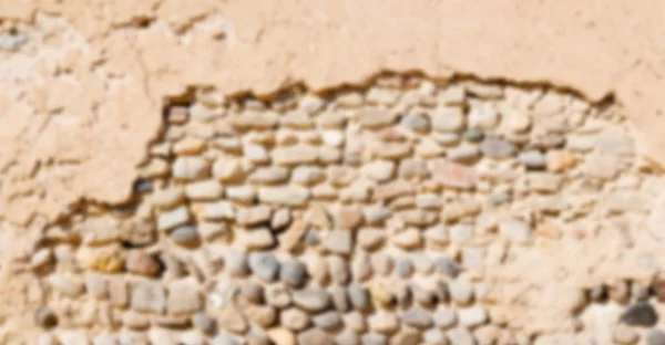 near   house and block building abstract background in oman the old wall blur