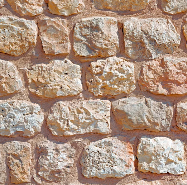 House Block Building Abstract Background Oman Old Wall — Stock Photo, Image