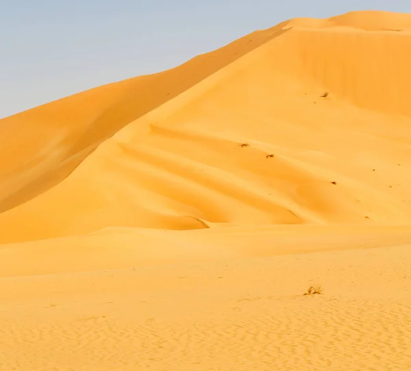 In oman oude desert rub al khali de lege kwartaal en buiten — Stockfoto