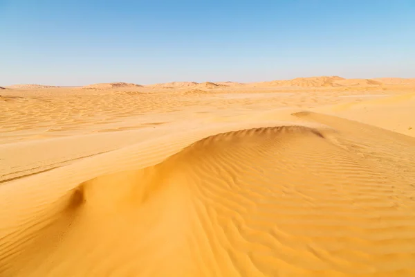 I oman öken utomhus sanddyn — Stockfoto