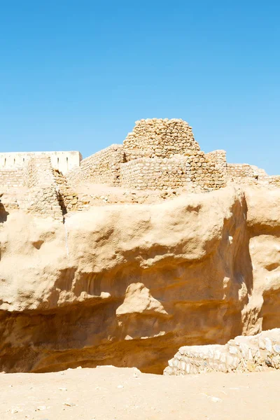 In oman old       desert Stock Image