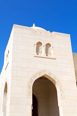 Umman muscat büyük cami duvarına