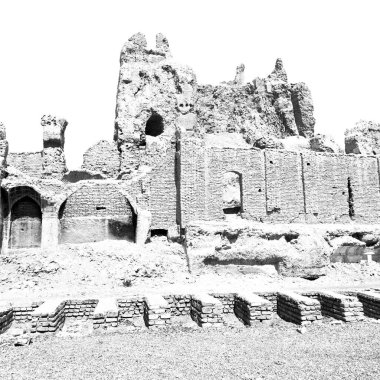 İran'da yakınındaki kale tuğla 