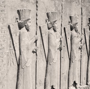 İran'da persepolis yakınındaki 