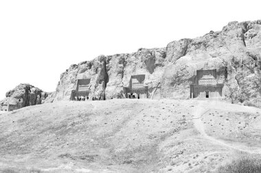 İran'da persepolis yakınındaki 