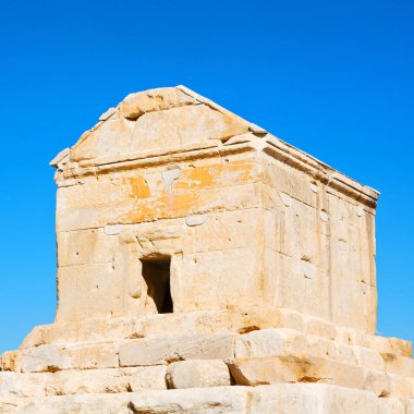  İran pasargad eski yapılar 
