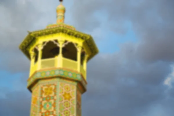 Im iranischen islamischen Mausoleum — Stockfoto