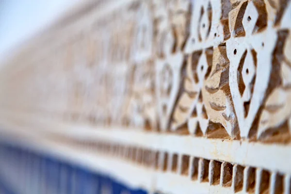 Baris di morocco africa ubin tua dan lantai berwarna abst keramik — Stok Foto