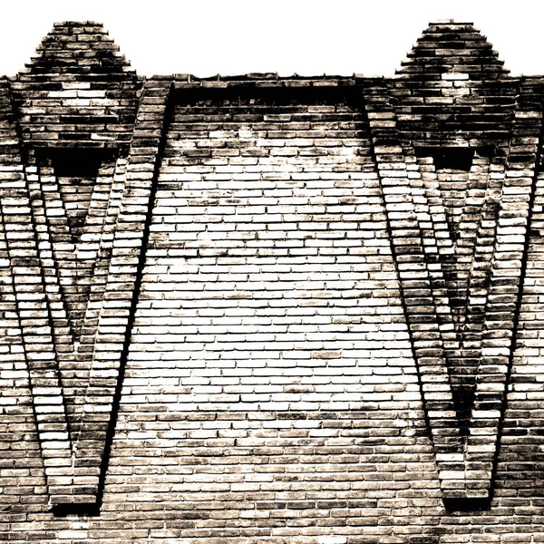 Alte Mauer aus nächster Nähe — Stockfoto