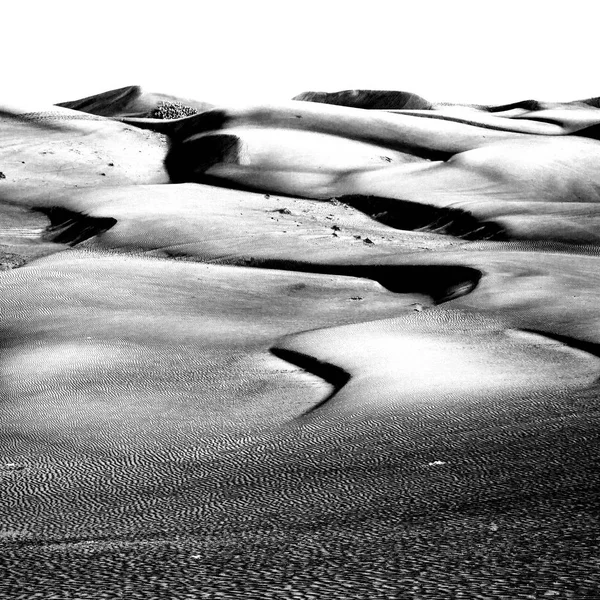 Em oman velho deserto esfregar al khali o quarto vazio e ao ar livre — Fotografia de Stock