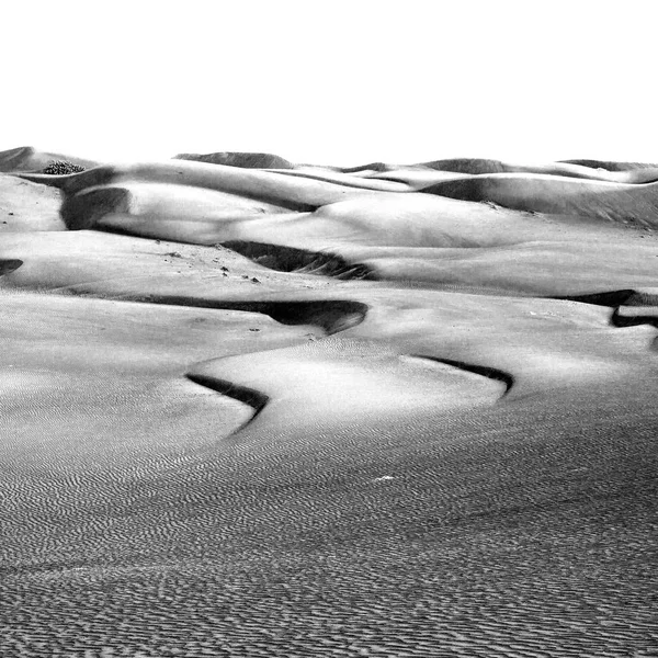 In oman vecchio deserto strofinare al khali il quartiere vuoto e all'aperto — Foto Stock