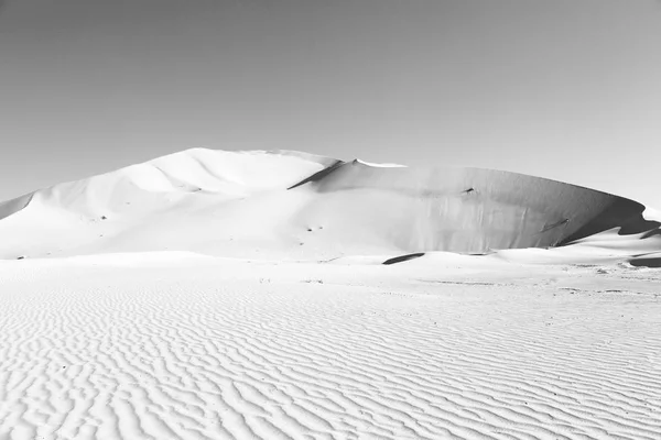 En oman viejo desierto frotar al khali el cuarto vacío y al aire libre — Foto de Stock