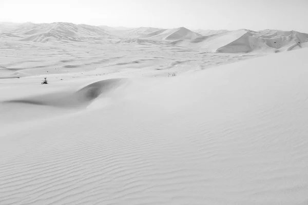 Em oman velho deserto esfregar al khali o quarto vazio e ao ar livre — Fotografia de Stock