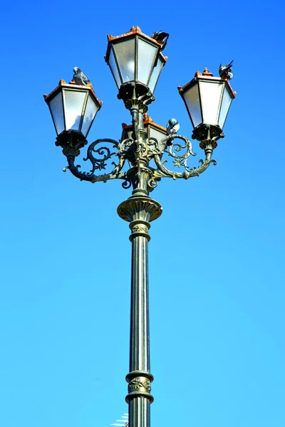 Street Lamp Marokko Afrika Oude Lantaarn Hemel — Stockfoto