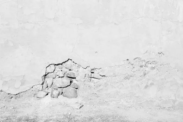 En Oman la vieja pared cerca de casa y bloque edificio abstracto —  Fotos de Stock