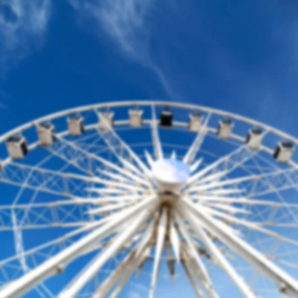 In Zuid-Afrika close up van de vervaging ferris weel — Stockfoto