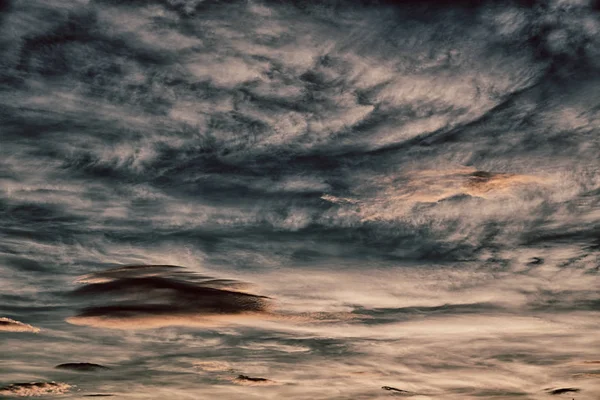 V Filipíny abstraktní cloud a západ slunce — Stock fotografie