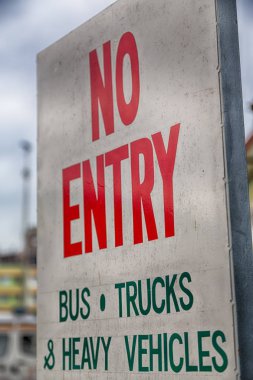 giriş sinyal yok eski kirli etiket 