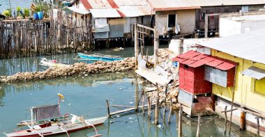  gecekondu yoksul insanlar için evde  