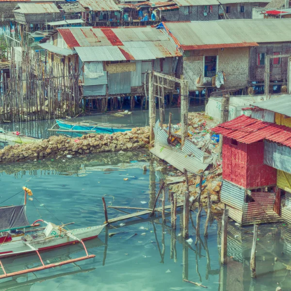 Casa na favela para os pobres — Fotografia de Stock