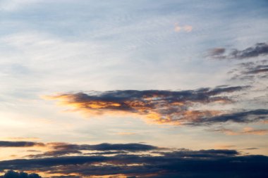  Filipinler soyut bulut ve günbatımı  