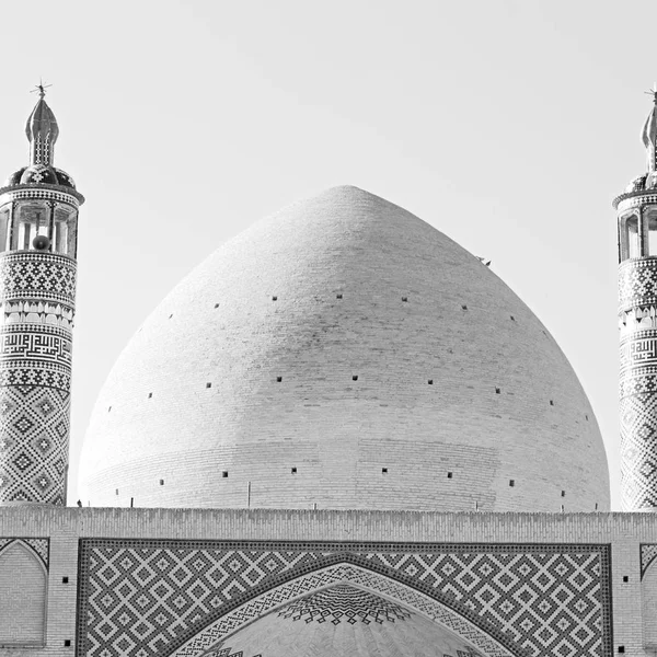 Em iran a antiga mesquita — Fotografia de Stock