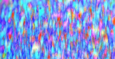 Soyut renkler ve bulanıklık 