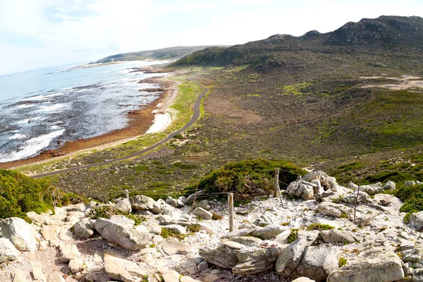 Na costa da África do Sul e reserva de parques naturais — Fotografia de Stock