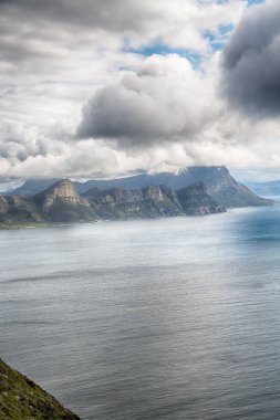    Güney Afrika kıyı şeridi ve ışık