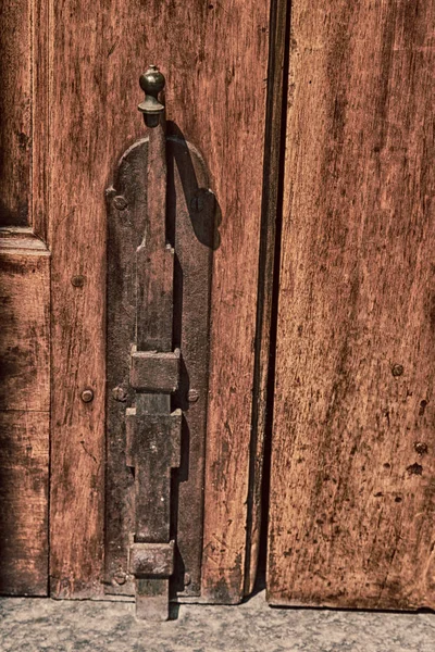 In italia porta d'ingresso antica — Foto Stock