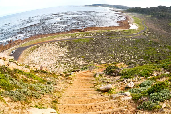 Na costa da África do Sul e reserva de parques naturais — Fotografia de Stock