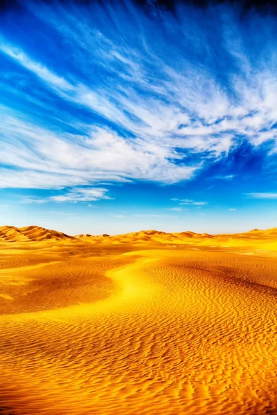 Nel vecchio deserto di oman — Foto Stock