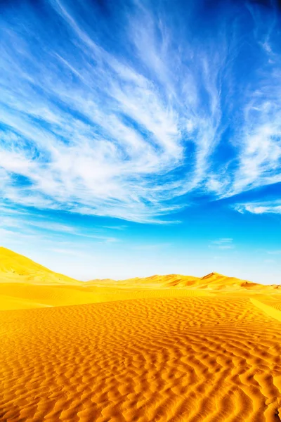 In oman oude rub al khali woestijn het lege kwartaal en buiten s — Stockfoto