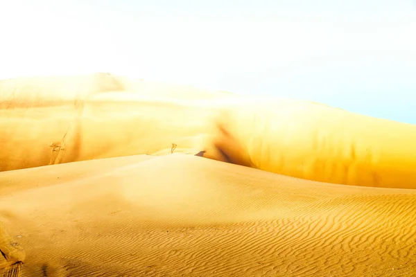 In oman old desert — Stock Photo, Image