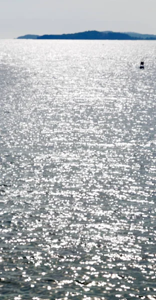 The pacific ocean clouds and lights — Stock Photo, Image