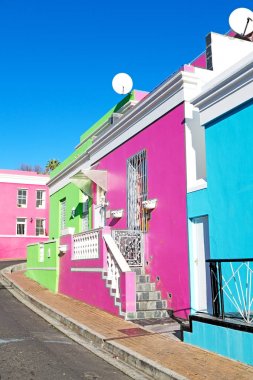 Güney Afrika cape town antika Müslüman çeyrek tarihi köyde bulanıklık