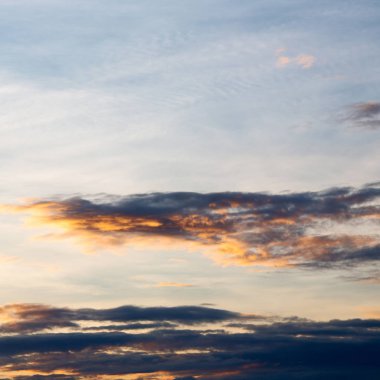  Filipinler soyut bulut ve günbatımı  