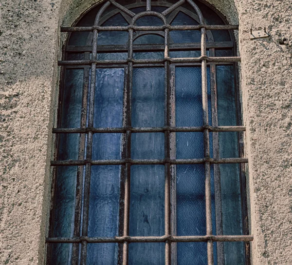 Italia Antigua Decoración Medieval Histórica Pared Ventana — Foto de Stock