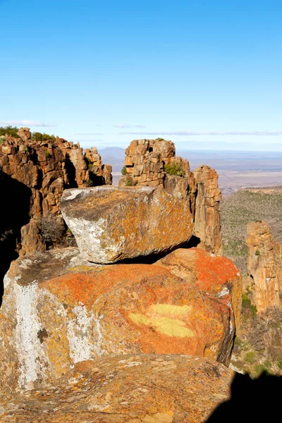 In Zuid-Afrika vallei van verlatenheid — Stockfoto