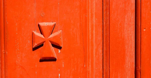 Na África do Sul entrada de porta antiga — Fotografia de Stock