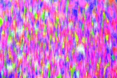 Soyut renkler ve bulanıklık 