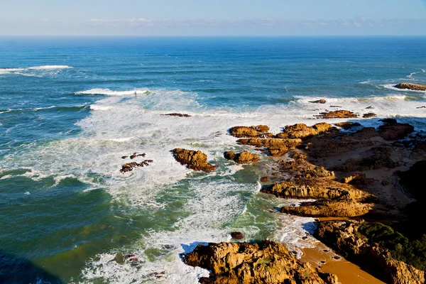 In south africa   sky  ocean    reserve — Stock Photo, Image