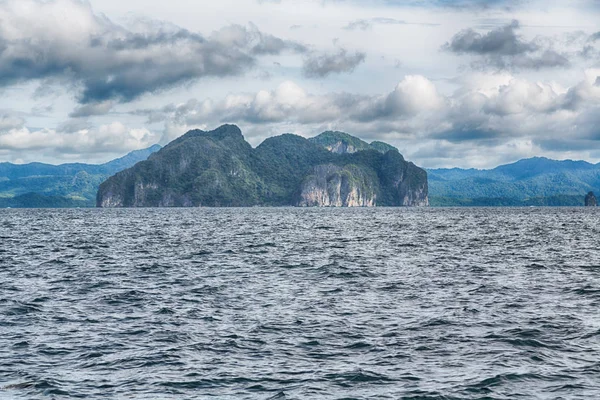 Blick vom Boot auf den Pazifik — Stockfoto