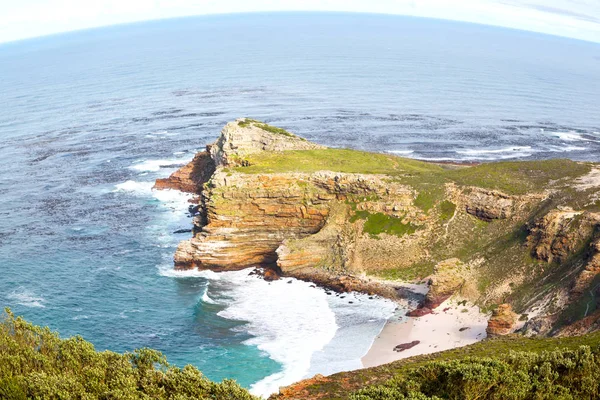 In south africa coastline  and natural park reserve — Stock Photo, Image