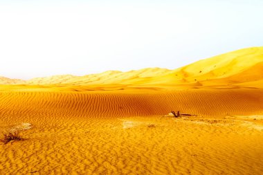 En düşük rub al hali boş çeyrek ve açık Umman eski çöl 