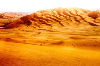 En düşük rub al hali boş çeyrek ve açık Umman eski çöl 