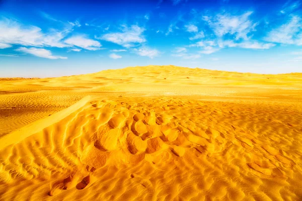 В старій пустелі Руб аль-Халі порожня чверть і відкритий — стокове фото