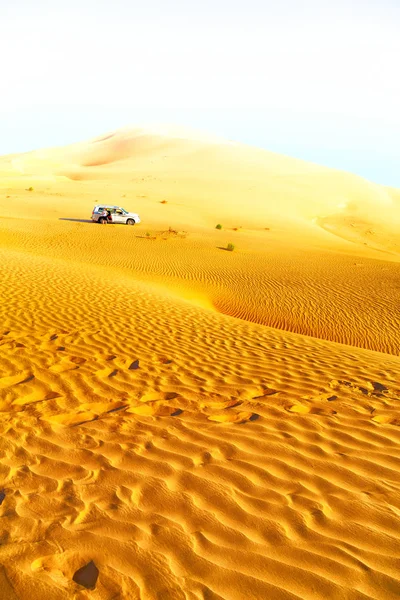 In oman old desert — Stock Photo, Image