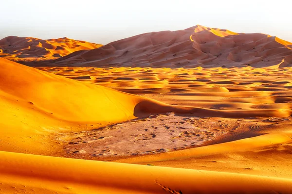 In oman oude desert rub al khali de lege kwartaal en buiten — Stockfoto